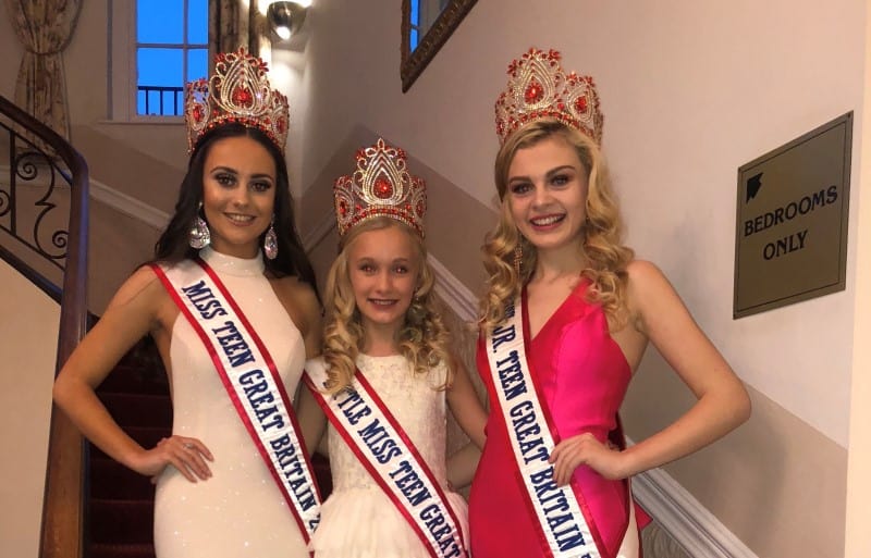 Our Miss Teen GB queens were special guests at the YEMI pageant!