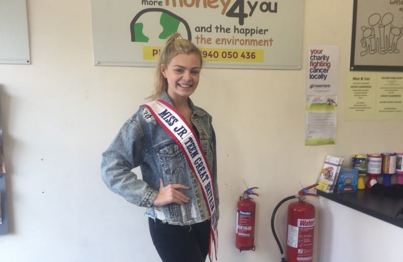 Miss Junior Teen Great Britain - Eddison Holmes-Dennett