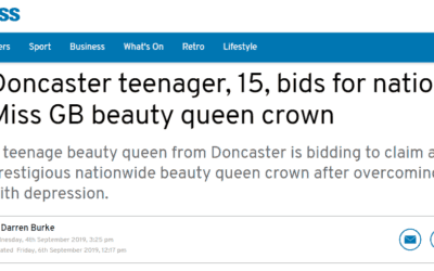 Miss Teen GB Semi-Finalist, Emmie, has made her local headlines!