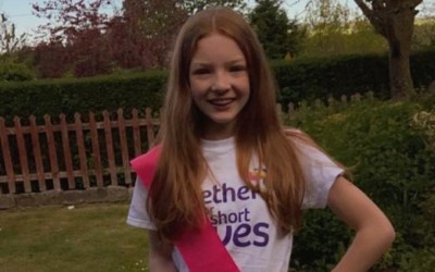 Little Miss Teen Lancashire, Ruby, has been busy fundraising for Together for Short Lives!