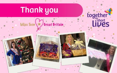 Over £34,000 raised for Together for Short Lives in the last year!