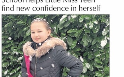 Little Miss Teen Watford, Scarlett, has been featured in her local press!